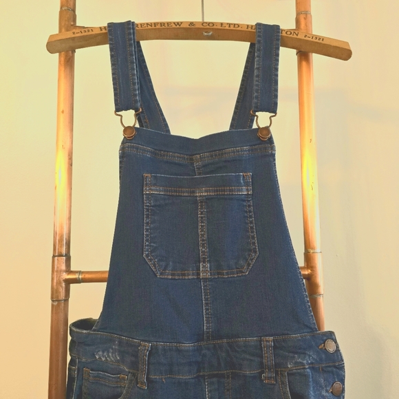 🌷Wax Jean 90s Retro Skinny Overalls - Picture 2 of 11
